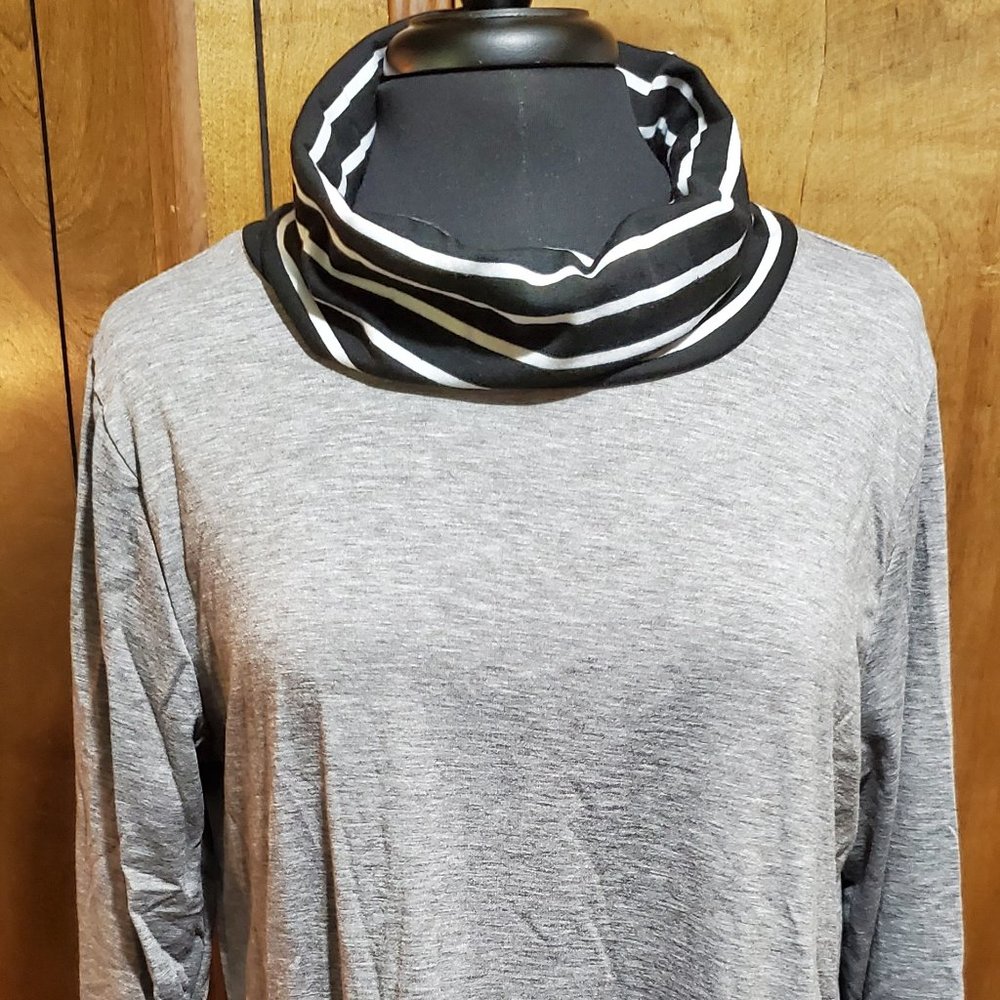 Women's Turtle Neck Long Sleeve Tunic